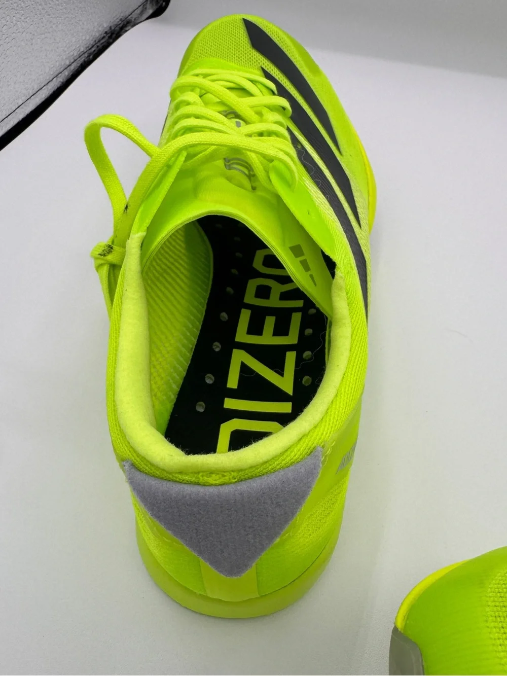 adidas Adizero Finesse IG2018 Lucid Lemon Track Spikes Men’s 7.5 NWT